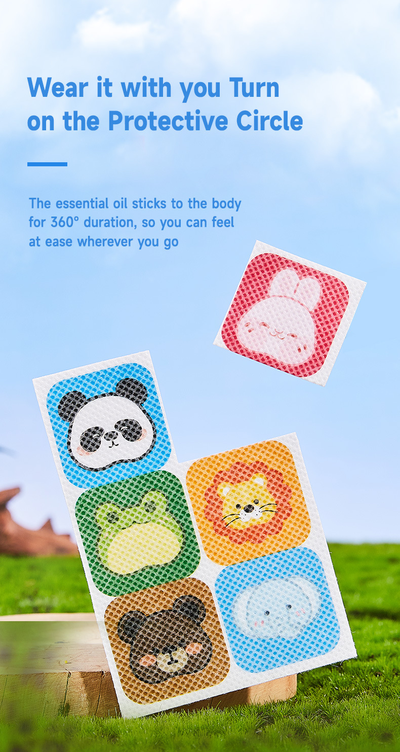 Plant essential oil mosquito repellent patch YQ-MW-301