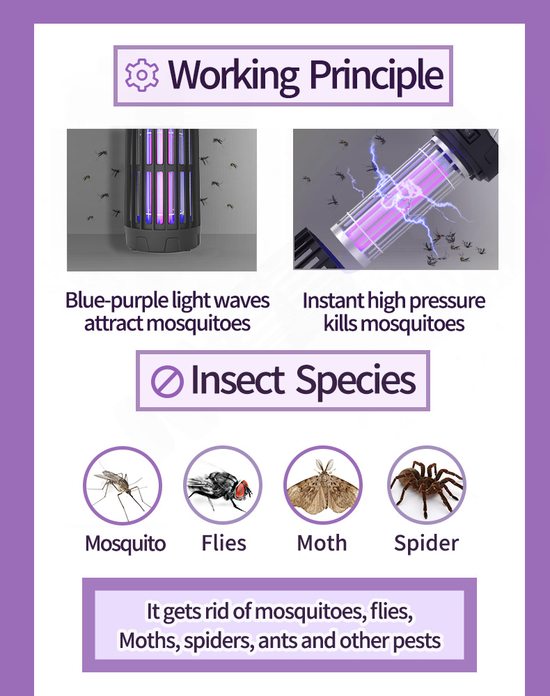 Multi-Function Outdoor Mosquito Killer