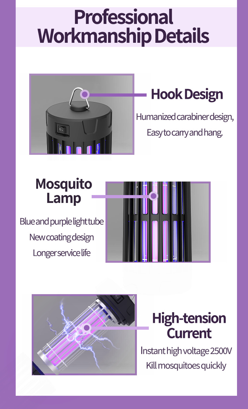 Multi-Function Outdoor Mosquito Killer