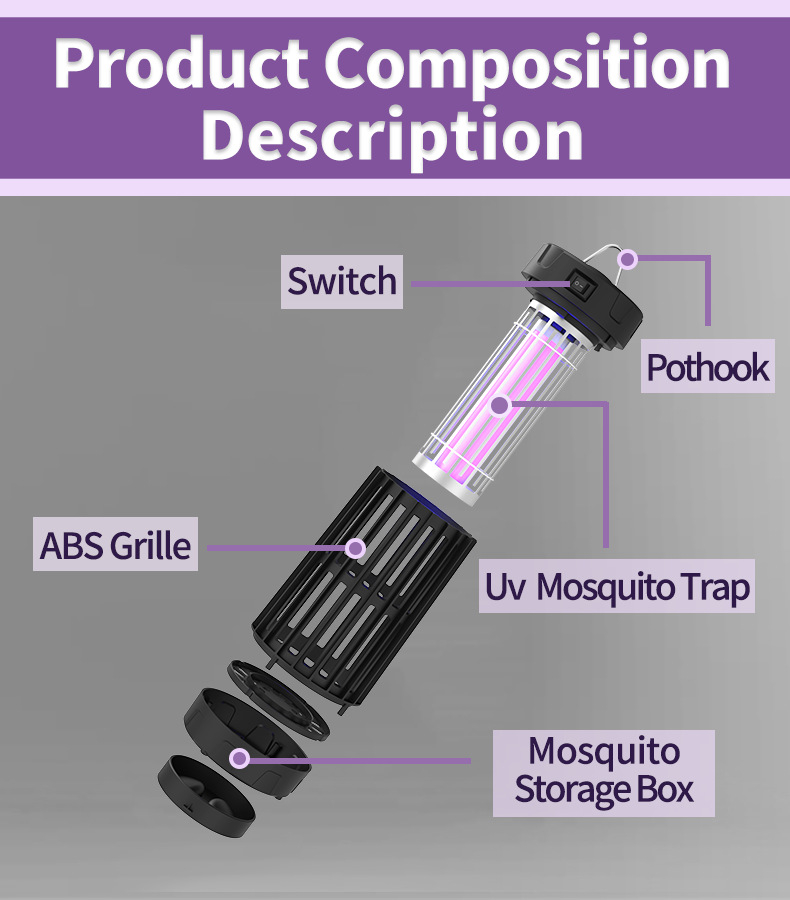 Multi-Function Outdoor Mosquito Killer