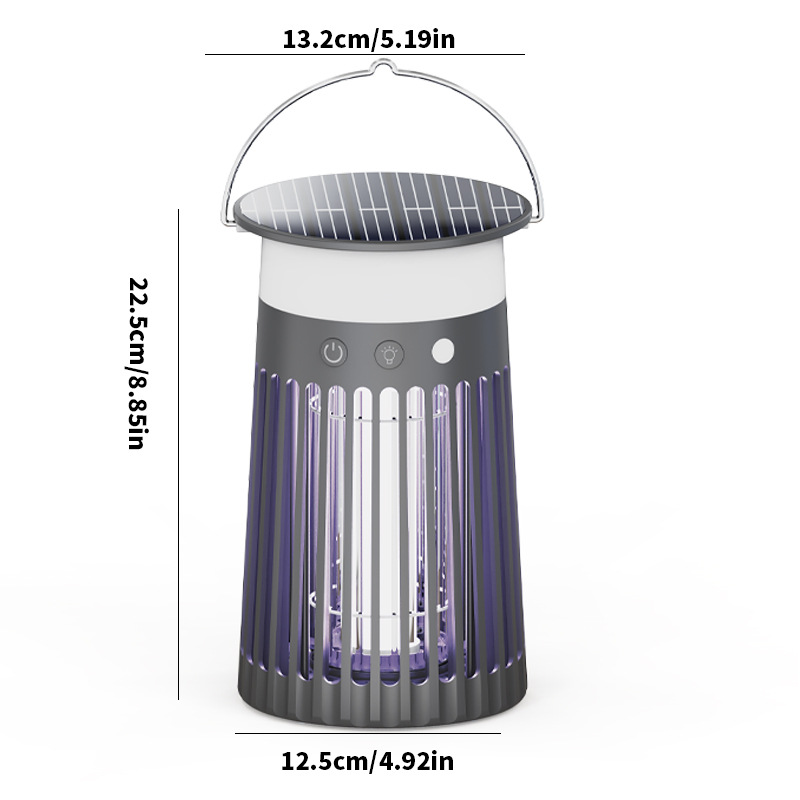 Solar-Powered Mosquito Lamp