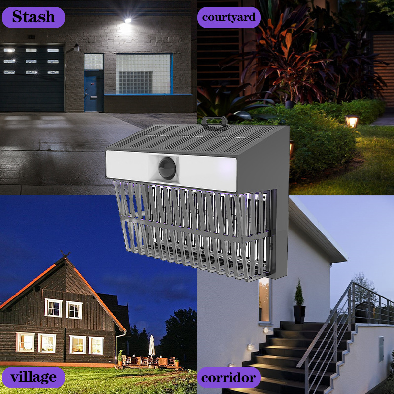 Solar-Powered Photocell Mosquito Killer