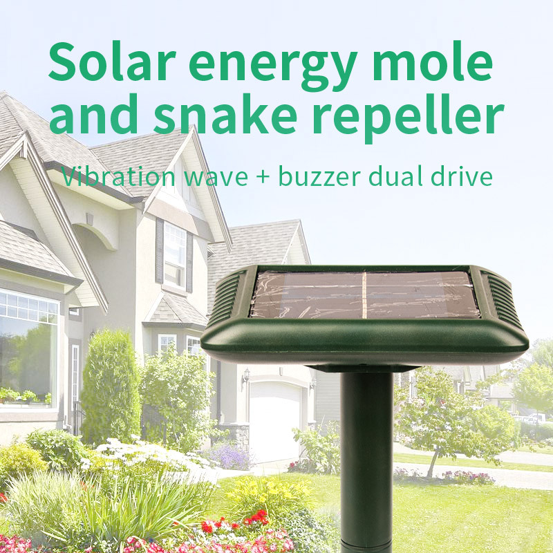 Solar-Powered Snake and Rodent Repeller