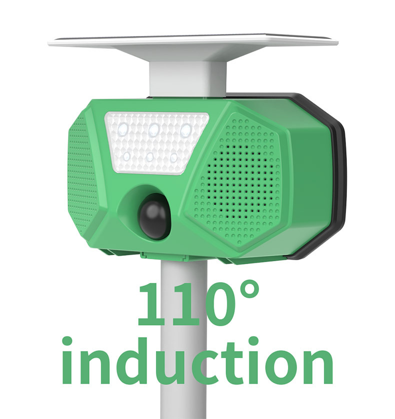 Solar-Powered Ultrasonic Animal Repeller