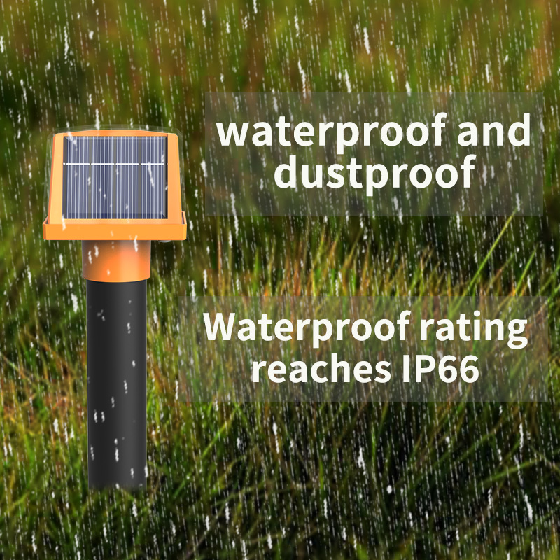 Solar-Powered Ultrasonic Snake and Rodent Repeller