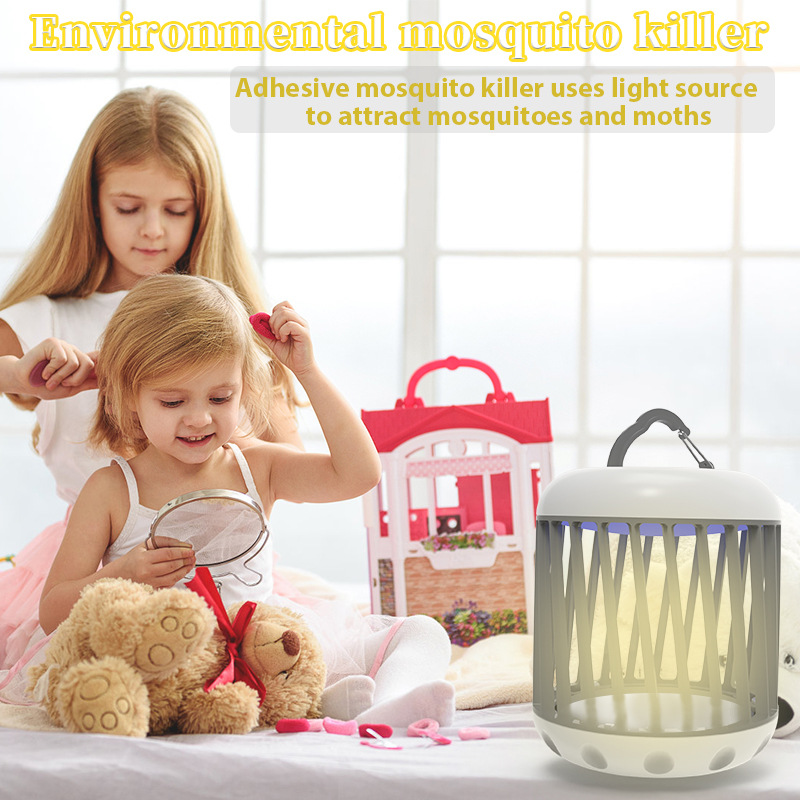 Sticky-trap mosquito lamp