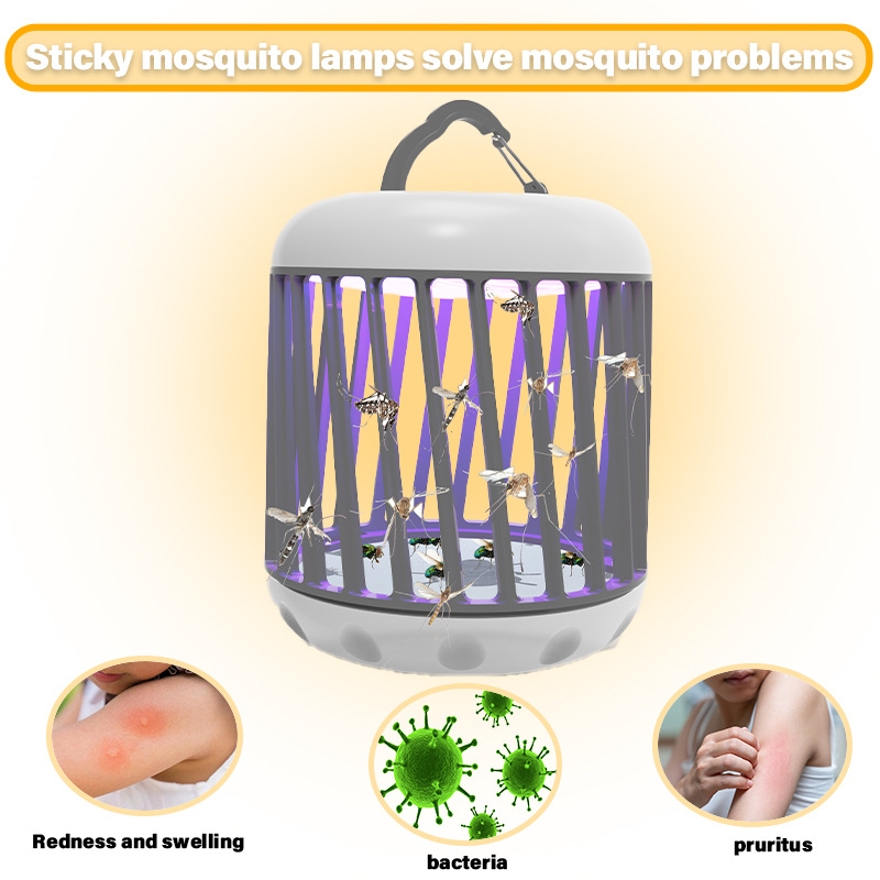 Sticky-trap mosquito lamp