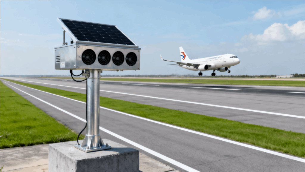 Solar-Powered Ultrasonic Bird Repeller: Efficiently Solves Bird Damage Issues, Safeguarding Security Across Multiple Sectors