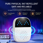 AI Intelligent Sonic Pulse Resonance Rodent Repeller YQ-WS-08