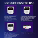 AI Intelligent Sonic Pulse Resonance Rodent Repeller YQ-WS-08