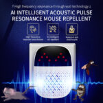 AI Intelligent Sonic Pulse Resonance Rodent Repeller YQ-WS-08