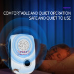 Dual Speaker Ultrasonic Intelligent Inverter Mosquito Repeller YQ-WS-02