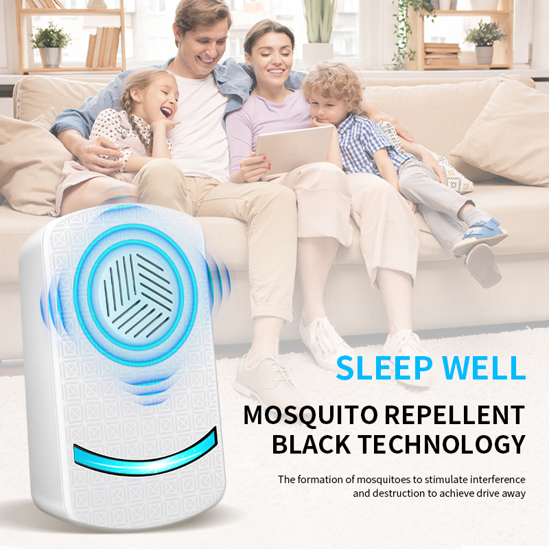 New ultrasonic intelligent frequency conversion mosquito repeller YQ-WS-04