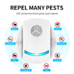 New ultrasonic intelligent frequency conversion mosquito repeller YQ-WS-04