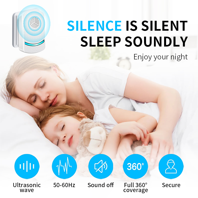 New ultrasonic intelligent frequency conversion mosquito repeller YQ-WS-04