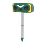 Solar-powered ultrasonic animal repeller YQ-DW-202