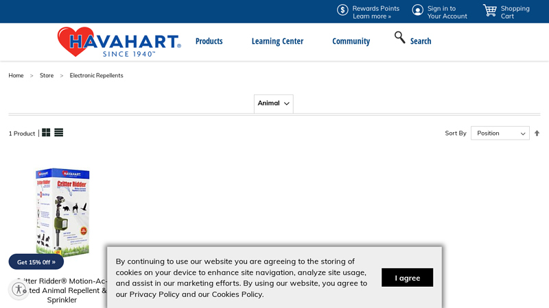 Electronic Animal Repellents That Work - Havahart®