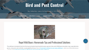 BirdGard - Wild Boar Deterrent Solutions