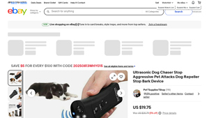 Ultrasonic Dog Chaser - Stop Aggressive Pet Attacks