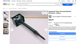 Ideaworks - Solar Yard and Garden Protector