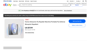 Unbranded - Home Ultrasonic Fly Repeller Machine