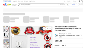 Ultrasonic Pest Repeller - Electronic Plug-In