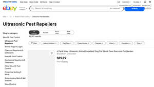 Ultrasonic Pest Repellers - 6-pack Control