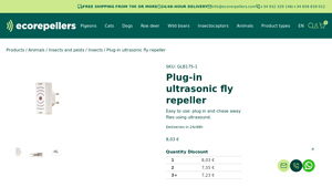 Ecorepellers - Ultrasonic Fly Repeller
