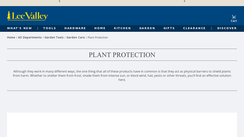 Plant Protectors & Plant Covers - Lee Valley Tools