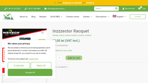 Inzzzector - Electric Insect Racket