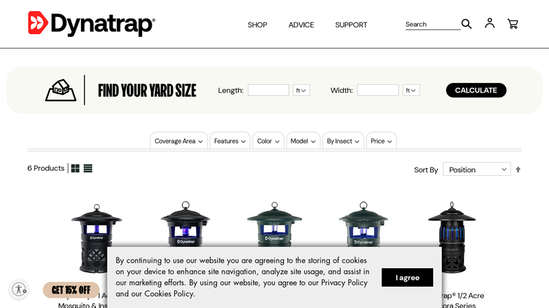 DynaTrap Outdoor Mosquito & Insect Traps