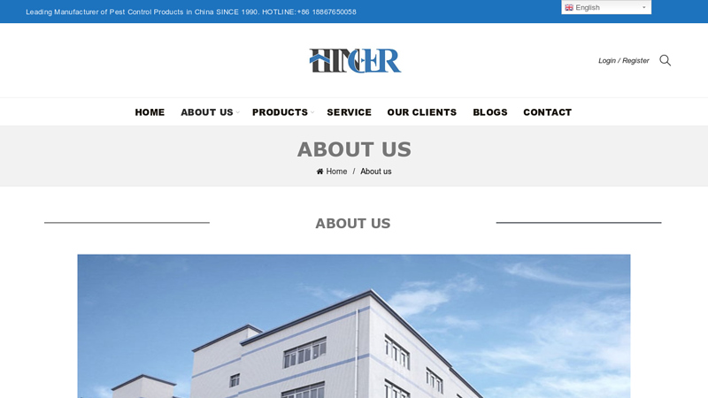 About us - HINGER Pest Control Industrial - mouse trap