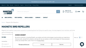 Maintrac Group - Magnetic Bird Repellers