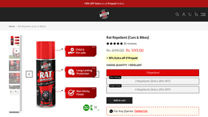 Mayon Auto - Rat Repellent for Cars