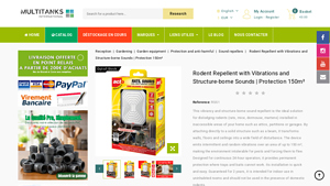 Multitanks - Rodent Repellent with Vibration Protection