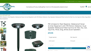 Pest Control Worldwide - PIR Ultrasonic Pest Repeller