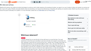 Wild Boar Deterrent - Advice and Experiences