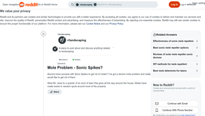 Sonic Spikes - Mole Control Insights