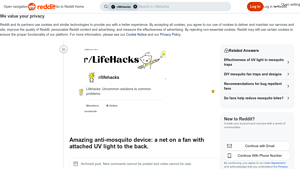 Reddit - Amazing Anti-Mosquito Device
