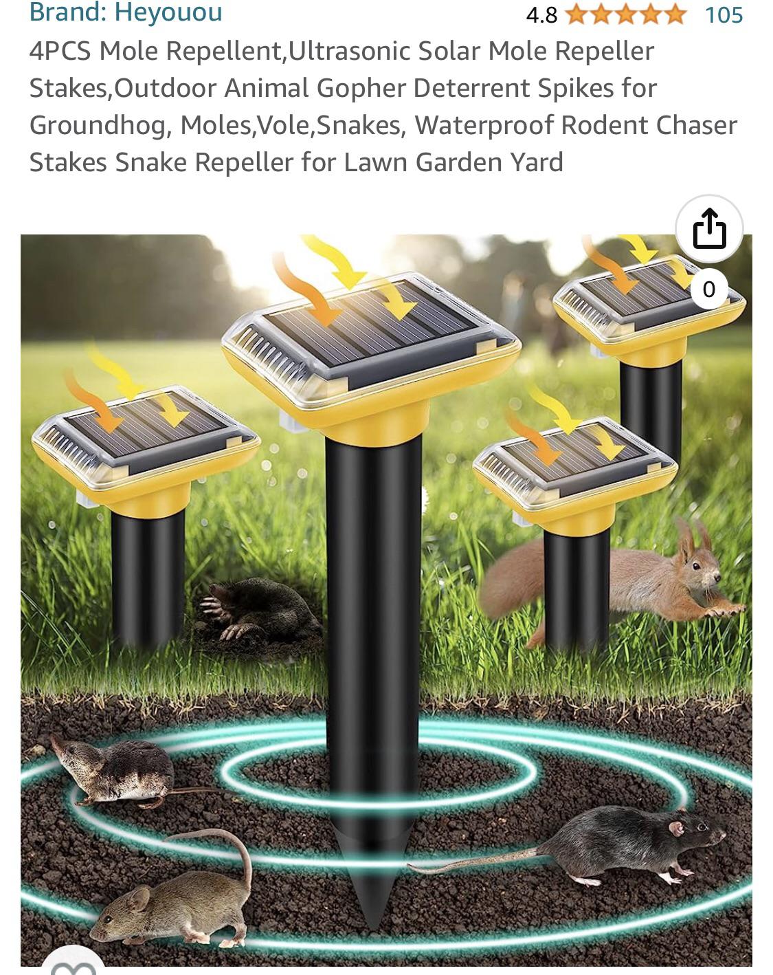 Illustrative image for Sonic Mole Repeller
