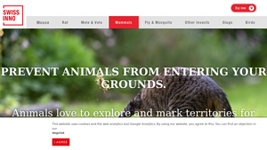 SWISSINNO - Ultrasonic Animal Repeller
