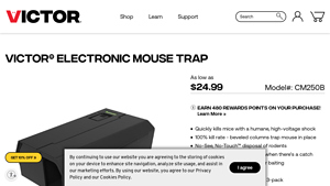 Victor - Electronic Mouse Trap CM250B