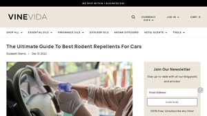 Vinevida - Essential Oils for Rodent Repellents