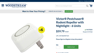 Victor® - PestChaser® Rodent Repellent with Nightlight