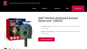 X-Pest - 360° Motion Activated Animal Deterrent