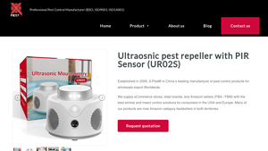 X-Pest - Ultraosnic Pest Repeller UR02S