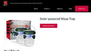 X-Pest - Solar-Powered Wasp Trap