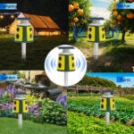 360° Solar-Powered Ultrasonic Animal Repeller