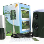 360° Solar-Powered Ultrasonic Animal Repeller