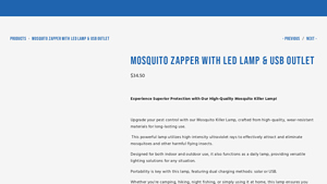 3D Print RV - Mosquito Killer Lamp
